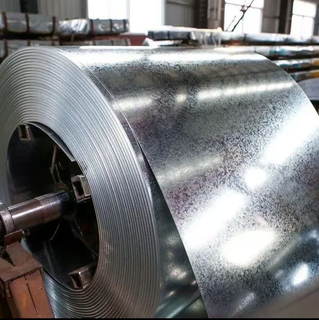 Printed galvanized coil