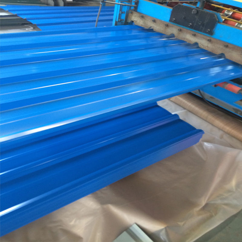 Blue Corrugated Roofing Sheets | Galvanized & Color Coated | Fast Installation | Jinlisheng