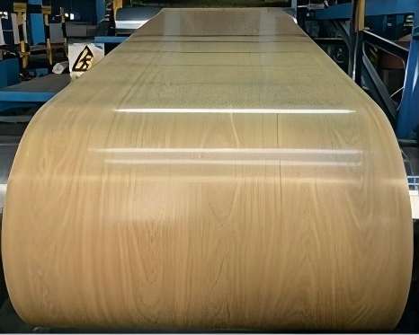 Wood Pattern Printed Steel Plate | Furniture Grade | Oak, Walnut, Teak Effects | Jinlisheng