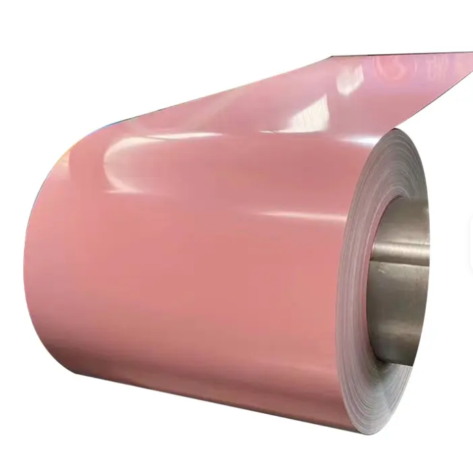 Color-coated steel sheet Pink