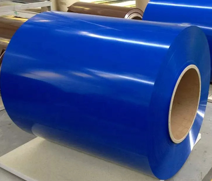 Color-coated steel sheet Dark blue