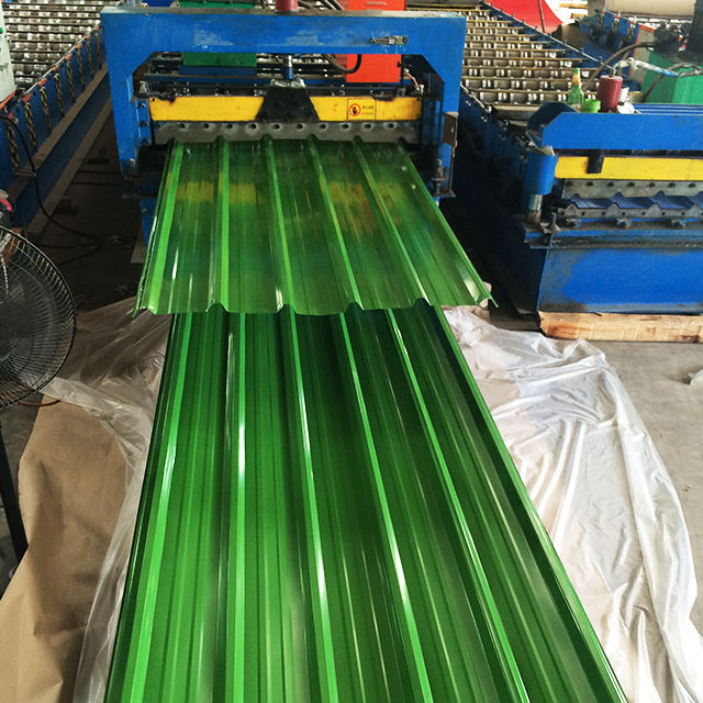 Green Corrugated Roofing Sheets | Environmental Aesthetic | Durable Roofing | Jinlisheng