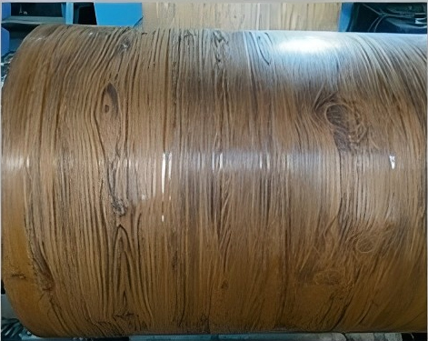 Wood Pattern Printed Steel Plate | Furniture Grade | Oak, Walnut, Teak Effects | Jinlisheng