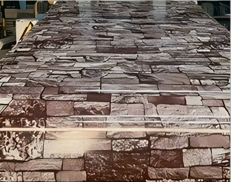 Brick Pattern Printed Steel Plate | Interior Wall Decoration | Realistic Brick Look | Jinlisheng