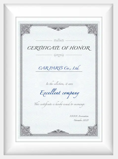 certificates