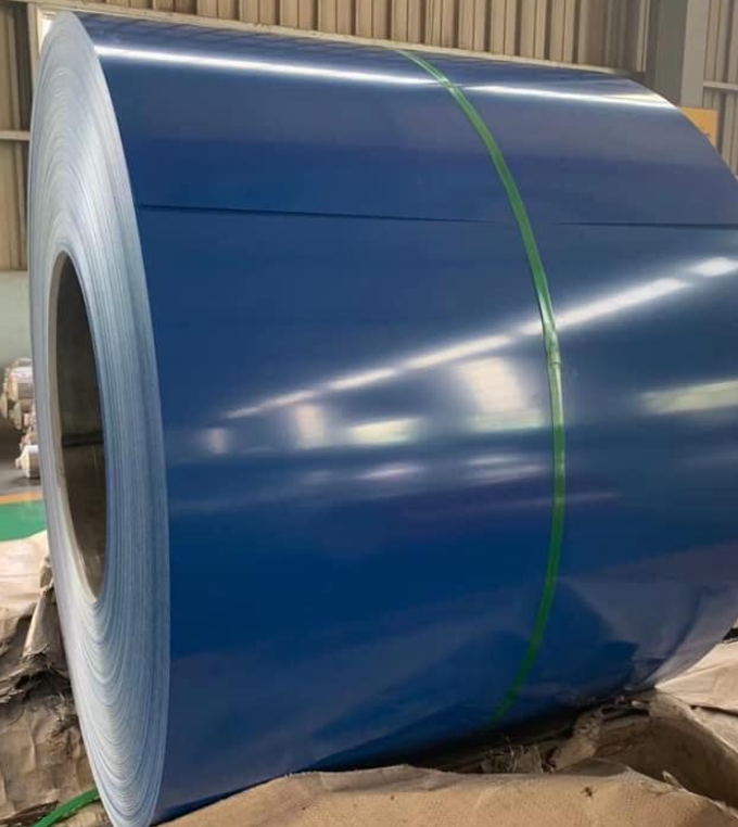 Color-coated steel sheet Dark blue