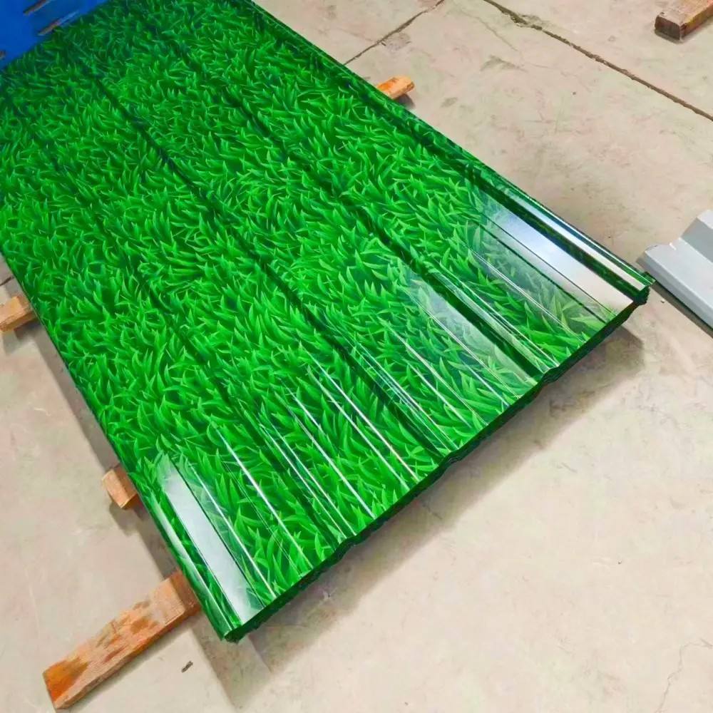 Grass Green PPGI Roofing Sheet | RAL Color | Pre-Painted Steel | Jinlisheng
