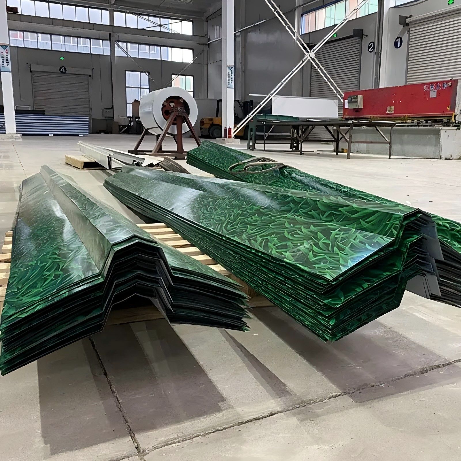 Grass Green PPGI Roofing Sheet | RAL Color | Pre-Painted Steel | Jinlisheng