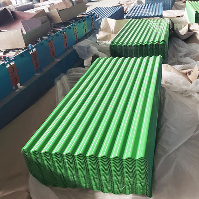 Green Corrugated Roofing Sheets | Environmental Aesthetic | Durable Roofing | Jinlisheng