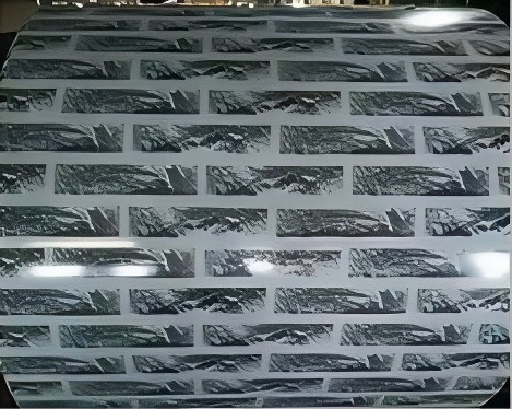 Brick Pattern Printed Steel Plate | Interior Wall Decoration | Realistic Brick Look | Jinlisheng