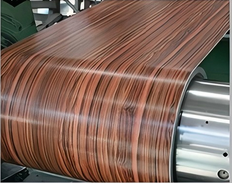 Wood Pattern Printed Steel Plate | Furniture Grade | Oak, Walnut, Teak Effects | Jinlisheng