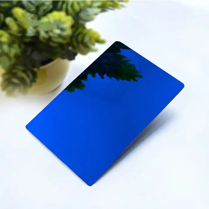 Blue Stainless Steel Printing and Color Coating