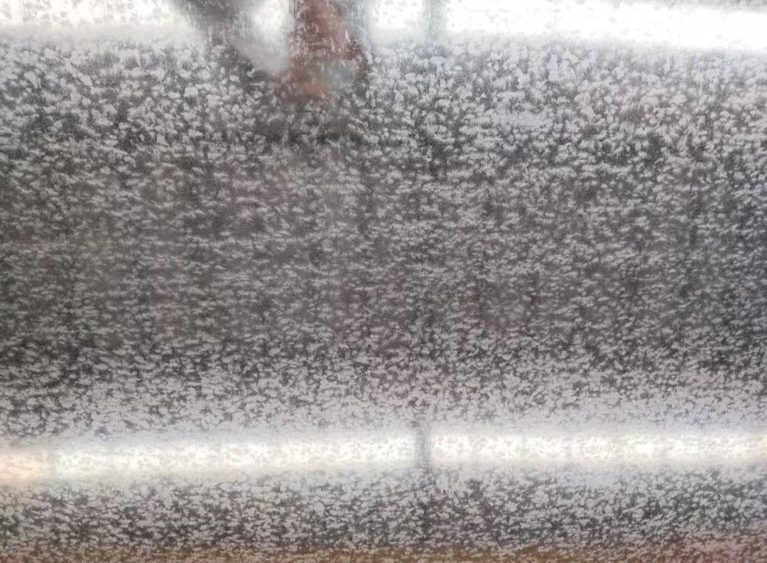 Printed galvanized steel sheet