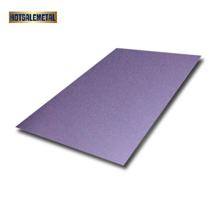 Purple Stainless Steel Printing and Color Coating