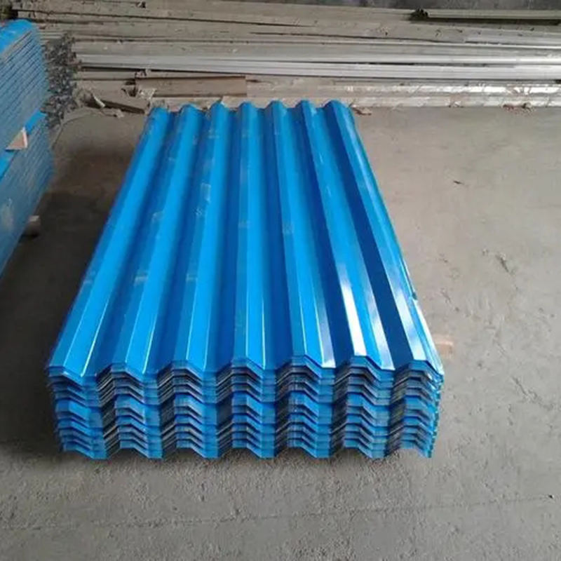 Blue Corrugated Roofing Sheets | Galvanized & Color Coated | Fast Installation | Jinlisheng