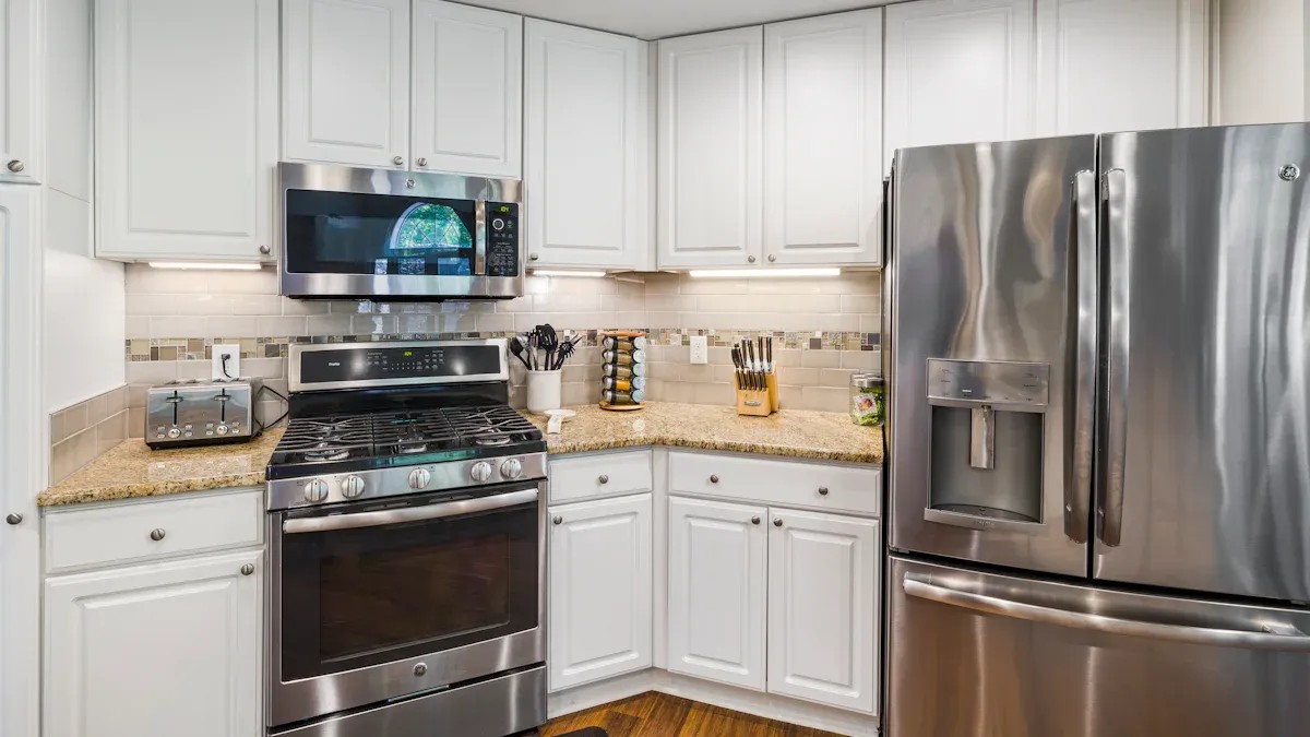 The application of powder coated steel for appliance exteriors