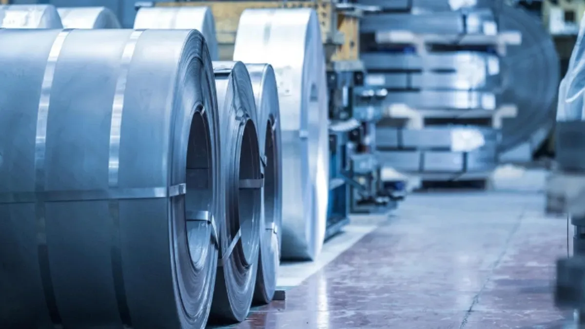 Prepainted Steel Coils in Warehouse Construction Projects